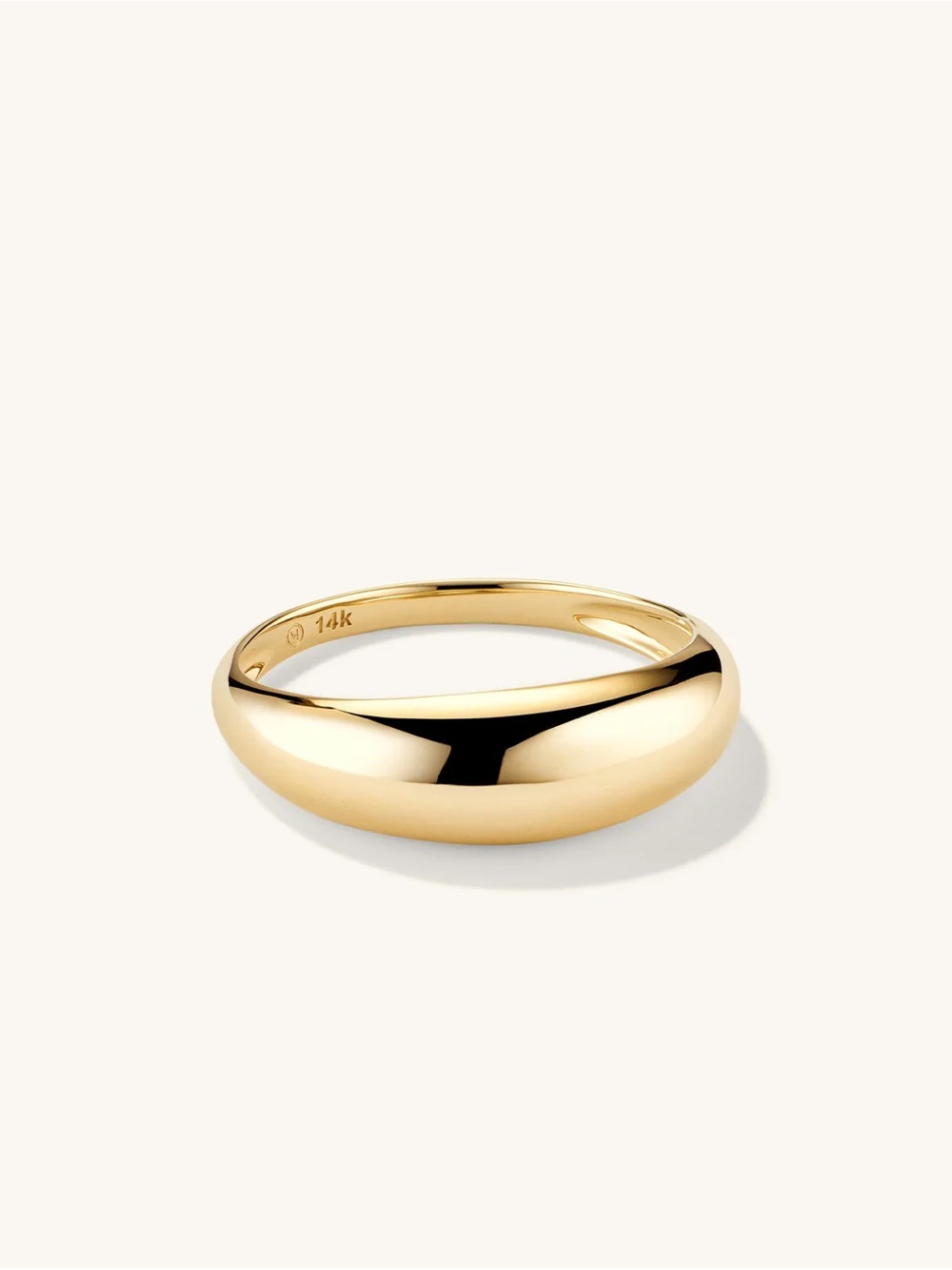 Mejuri Thin Dome Ring